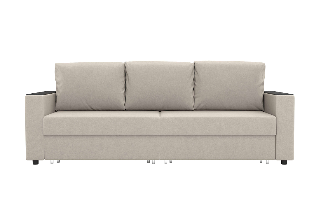 Гермес / Диван - кровать 3-х мест велюр parma 6 бежевый